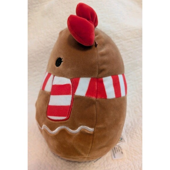 Kellytoy Squishmallows 10" Gina the Gingerbread Girl 2019 Christmas Plush Toy - Picture 2 of 9